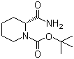 N-Boc-D-2-piperidinecarboxamide molecular structure (CAS 848488-91-5)