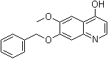 structure of CAS# 849217-23-8, 7-Benzyloxy-4-hydroxy-6-methoxyquinoline;7-Benzyloxy-6-methoxyquinolin-4-ol