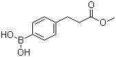 structure of CAS# 850568-44-4, 4-(2-Methoxycarbonylethyl)phenylboronic acid