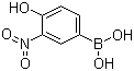 structure of CAS# 850568-75-1, 4-Hydroxy-3-nitrophenylboronic acid;4-Hydroxy-3-nitrobenzeneboronic acid