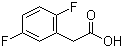 结构式 CAS# 85068-27-5, 2,5-二氟苯乙酸