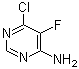 structure of CAS# 851984-15-1, 6-Chloro-5-fluoropyrimidin-4-amine;4-Amino-6-chloro-5-fluoropyrimidine