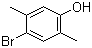 结构式 CAS# 85223-93-4, 4-溴-2,5-二甲基苯酚; 2,5-二甲基-4-溴苯酚