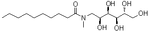 N-Methyl-N-decanoylglucamine molecular structure (CAS 85261-20-7)