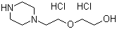 1-[2-(2-羟基乙氧基)乙基]哌嗪二盐酸盐分子结构 (CAS 85293-16-9)