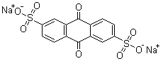蒽醌-2,6-二磺酸二钠盐分子结构 (CAS 853-68-9)