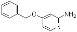 结构式 CAS# 85333-26-2, 4-(苄氧基)吡啶-2-胺