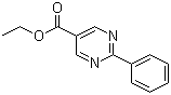 结构式 CAS# 85386-14-7, 2-苯基嘧啶-5-羧酸乙酯