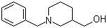 (1-Benzyl-3-piperidinyl)methanol molecular structure (CAS 85387-44-6)