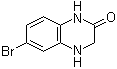 6-溴-3,4-二氢喹喔啉-2(1H)-酮分子结构 (CAS 854584-01-3)