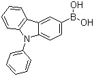 structure of CAS# 854952-58-2, (9-Phenyl-9H-carbazol-3-yl)boronic acid;acridin-9-amine