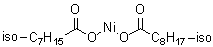 (Isononanoato-O)(isooctanoato-O)nickel molecular structure (CAS 85508-46-9)