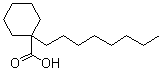 1-Octylcyclohexanecarboxylic acid molecular structure (CAS 855354-49-3)
