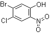 structure of CAS# 855400-82-7, 5-Bromo-4-chloro-2-nitrophenol