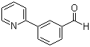 3-(2-吡啶基)苯甲醛分子结构 (CAS 85553-53-3)