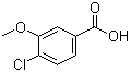 4-Chloro-3-methoxybenzoic acid molecular structure (CAS 85740-98-3)
