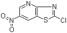 structure of CAS# 857970-02-6, 2-Chloro-6-nitrothiazolo[4,5-b]pyridine