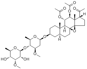 Marsdenoside F molecular structure (CAS 858360-61-9)
