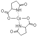 5-Oxo-L-proline cobalt complex molecular structure (CAS 85994-37-2)