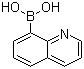 喹啉-8-硼酸分子结构 (CAS 86-58-8)