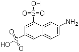 7-Amino-1,3-naphthalenedisulfonic acid molecular structure (CAS 86-65-7)