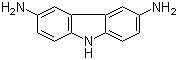 3,6-二氨基咔唑分子结构 (CAS 86-71-5)