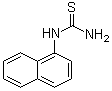 结构式 CAS# 86-88-4, 1-萘基硫脲