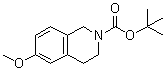 tert-Butyl 6-methoxy-3,4-dihydroisoquinoline-2(1H)-carboxylate molecular structure (CAS 860436-57-3)