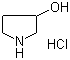 结构式 CAS# 86070-82-8, 3-羟基吡咯烷盐酸盐