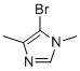 structure of CAS# 861325-16-8, 5-bromo-1,4-dimethyl-1H-imidazole
