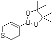 结构式 CAS# 862129-81-5, 3,6-二氢-2H-噻喃-4-硼酸频哪醇酯