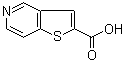 结构式 CAS# 86236-37-5, 噻吩并[3,2-c]吡啶-2-羧酸