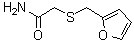 2-(Furfurylthio)acetamide molecular structure (CAS 86251-28-7)