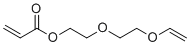 2-Propenoic acid, 2-[2-(ethenyloxy)ethoxy]ethyl ester molecular structure (CAS 86273-46-3)