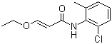 (E)-N-(2-Chloro-6-methylphenyl)-3-ethoxyacrylamide molecular structure (CAS 863127-76-8)