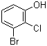 结构式 CAS# 863870-87-5, 3-溴-2-氯苯酚