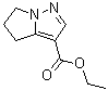 结构式 CAS# 86477-10-3, 5,6-二氢-4H-吡咯并[1,2-b]吡唑-3-羧酸乙酯