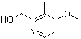 4-Methoxy-3-methyl-2-pyridinemethanol molecular structure (CAS 86604-77-5)
