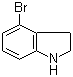 结构式 CAS# 86626-38-2, 4-溴-2,3-二氢-1H-吲哚