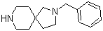 2-(Phenylmethyl)-2,8-diazaspiro[4.5]decane molecular structure (CAS 867009-61-8)