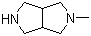structure of CAS# 86732-28-7, 5-Methyloctahydropyrrolo[3,4-c]pyrrole;2-Methylhexahydropyrrolo[3,4-c]pyrrole