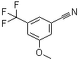 结构式 CAS# 868167-61-7, 3-甲氧基-5-(三氟甲基)苯甲腈