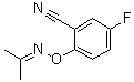 5-Fluoro-2-[[(1-methylethylidene)amino]oxy]benzonitrile molecular structure (CAS 868271-04-9)