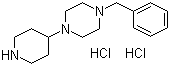 结构式 CAS# 868707-62-4, 4-(1-苄基哌嗪)哌啶二盐酸盐