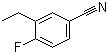 3-Ethyl-4-fluorobenzonitrile molecular structure (CAS 869299-63-8)