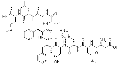 猪神经激肽 B分子结构 (CAS 86933-75-7)