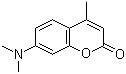 7-二甲氨基-4-甲基香豆素分子结构 (CAS 87-01-4)