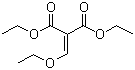 structure of CAS# 87-13-8, Diethyl ethoxymethylenemalonate ;(Ethoxymethylene)-propanedioic acid diethyl ester