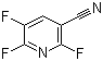 3-Cyano-2,5,6-trifluoropyridine molecular structure (CAS 870065-73-9)