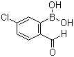structure of CAS# 870238-36-1, 5-Chloro-2-formylphenylboronic acid